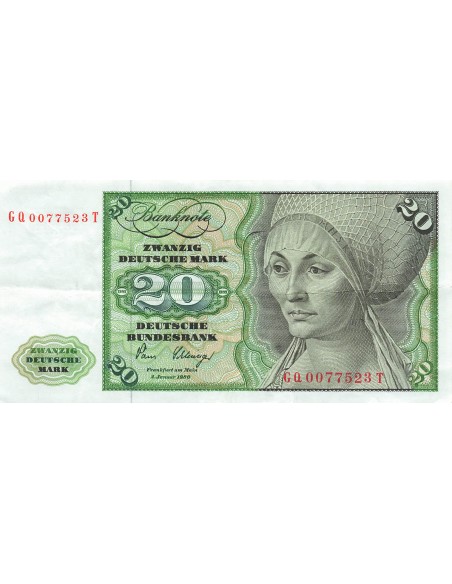 Allemagne (RFA) 20 mark 1980