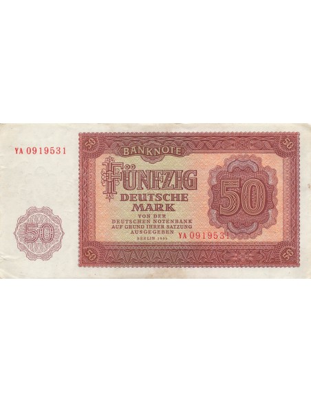Allemagne (RDA) 50 mark 1955