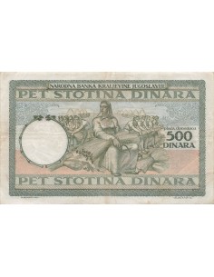 Yougoslavie 500 dinara 1935 2