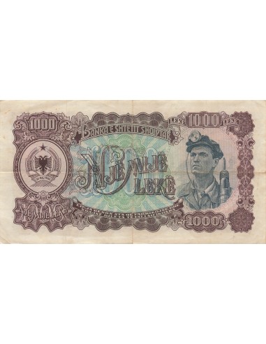 Albanie 1000 leké 1949