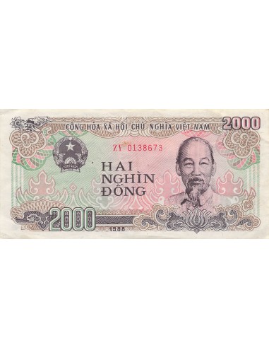 Vietnam Hô Chi Minh 2000 dong 1988