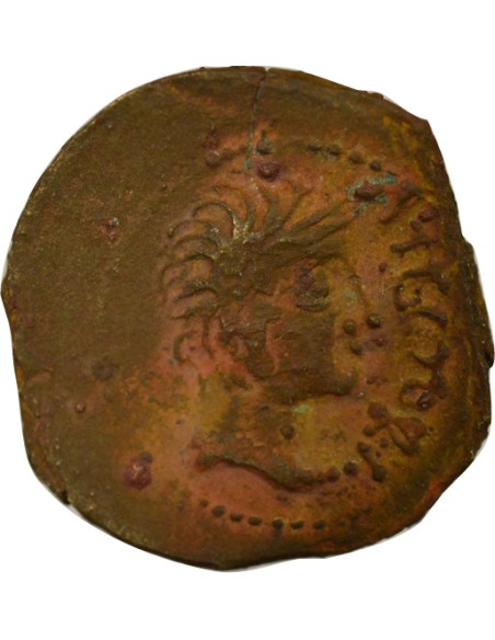 Gaule (Santons) ATECTORI 1 quadrans Bronze 40 AV JC