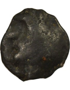 Gaule (Turons) A la Tête Diabolique 1 potin Potin Ie Siècle AV JC 2