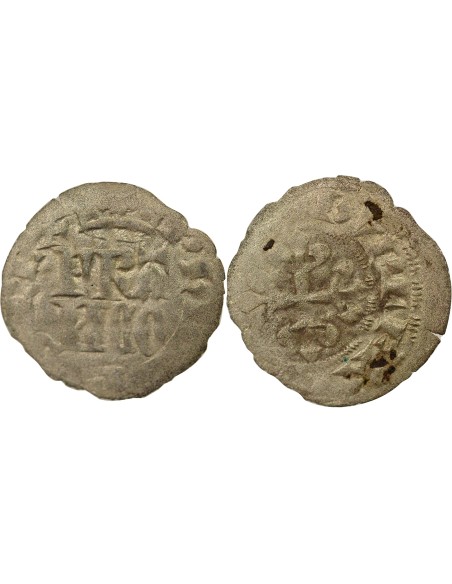 Philippe VI de Valois 3e Type double parisis Billon 1346-1350