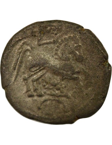 Gaule (Pictons) A l'Hippophore 1 drachme Billon Ie siècle Av JC
