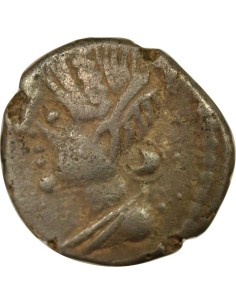 Gaule (Eduens) VIIPOTAL 1 denier Argent 60-50 Av JC Bibactre 2