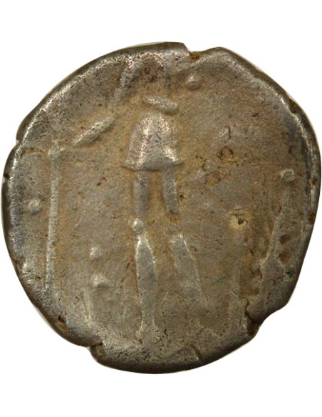 Gaule (Eduens) VIIPOTAL 1 denier Argent 60-50 Av JC Bibactre