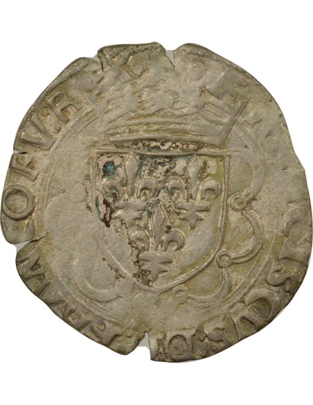 François Ier A la Croisette 1 douzain Billon 1541-1557 MA Marseille