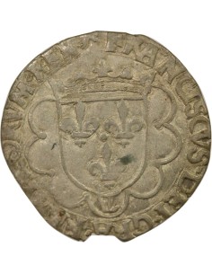 François Ier A la Croisette 1 douzain Billon 1541-1557 Villefranche-de-Rouergue 2