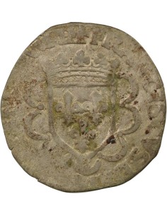François Ier A la Croisette 1 douzain Billon 1541-1557 B Rouen 2