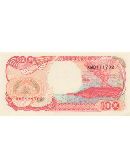 Indonésie 100 Rupiah - 1992 - Remplacement - P.127 100 rupiah 1992
