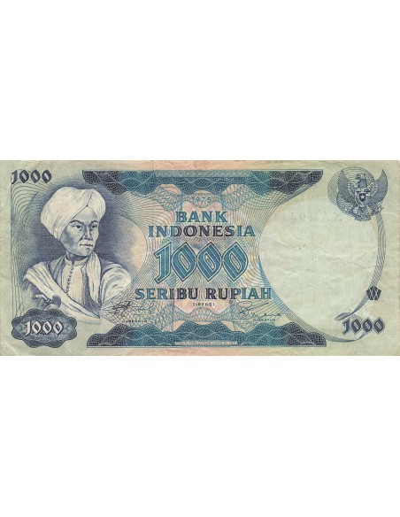 Indonésie 1000 Rupiah - 1975 - Remplacement - P.113 1000 rupiah 1975