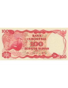 Indonésie 100 Rupiah - 1984 - Remplacement - P.122 100 rupiah 1984