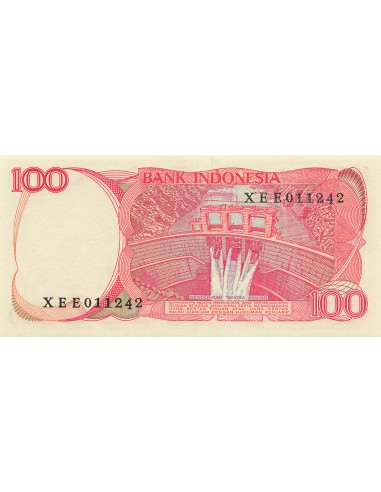 Indonésie 100 Rupiah - 1984 - Remplacement - P.122 100 rupiah 1984