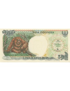 Indonésie 500 Rupiah - 1992 - Remplacement - P.128 500 rupiah 1992