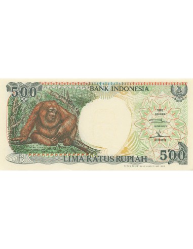 Indonésie 500 Rupiah - 1992 - Remplacement - P.128 500 rupiah 1992