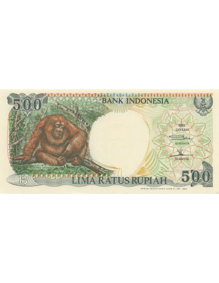 Indonésie 500 Rupiah - 1992 - Remplacement - P.128 500 rupiah 1992