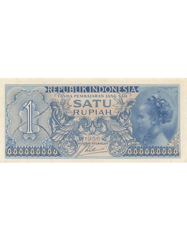 Indonésie 1 Rupiah - 1956 - Remplacement - P.74 1 rupiah 1956