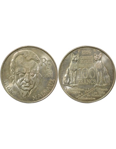 Malraux 100 francs Argent 1988 Pessac