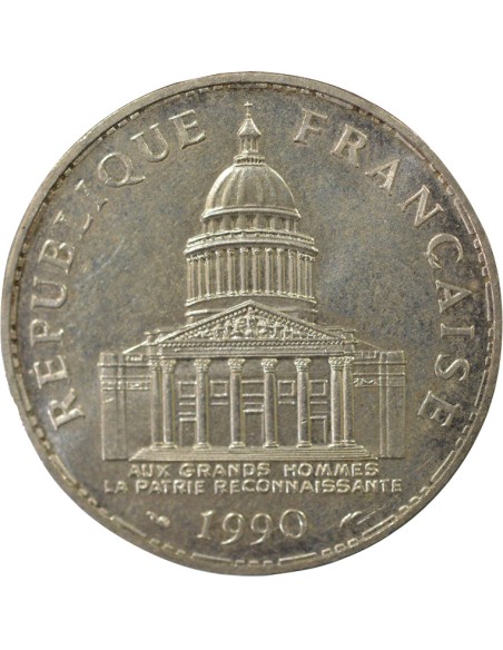 Panthéon 100 francs Argent 1990 Pessac