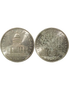 Panthéon 100 francs Argent 1985 Pessac
