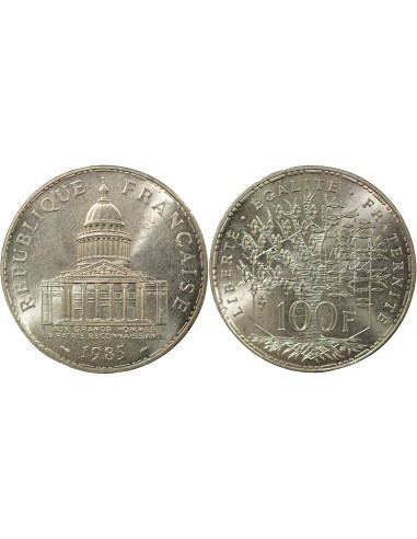 Panthéon 100 francs Argent 1985 Pessac