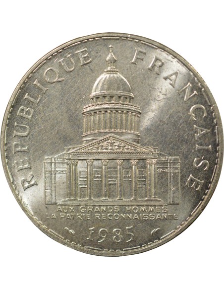Panthéon 100 francs Argent 1985 Pessac