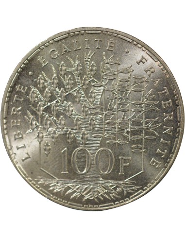 Panthéon 100 francs Argent 1985 Pessac