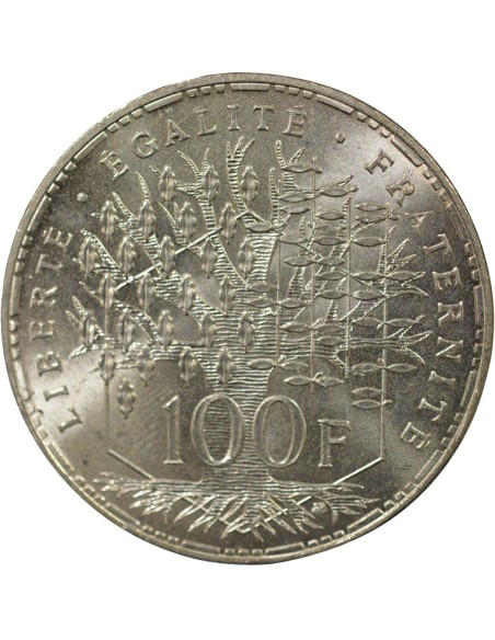 Panthéon 100 francs Argent 1985 Pessac