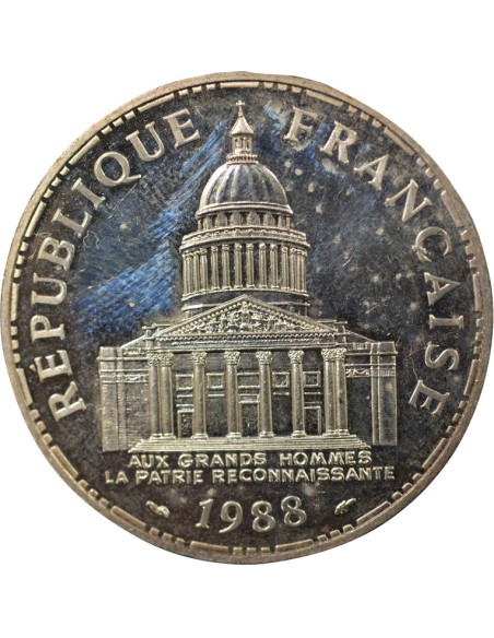 Pantheon 100 francs Argent 1988 Pessac