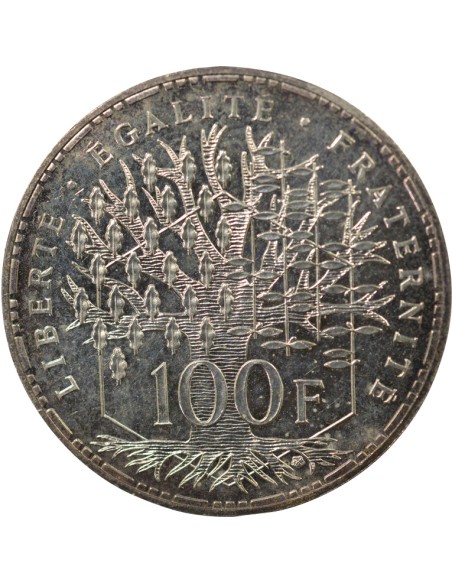 Pantheon 100 francs Argent 1988 Pessac