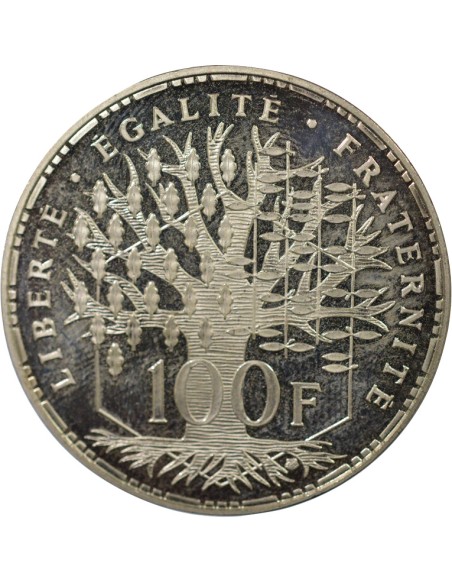 Panthéon 100 francs Argent 1991 Pessac