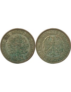 Allemagne Weimar - 5 Reichsmark - 1928 D Munich 5 mark Argent 1928 D Munich