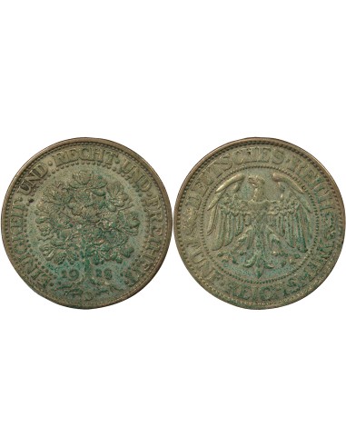 Allemagne Weimar - 5 Reichsmark - 1928 D Munich 5 mark Argent 1928 D Munich
