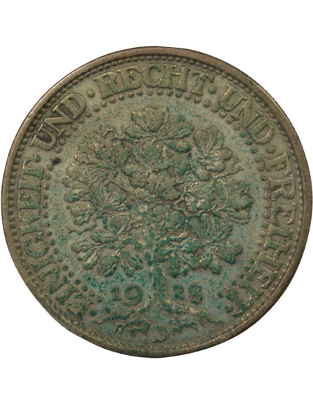 Allemagne Weimar - 5 Reichsmark - 1928 D Munich 5 mark Argent 1928 D Munich