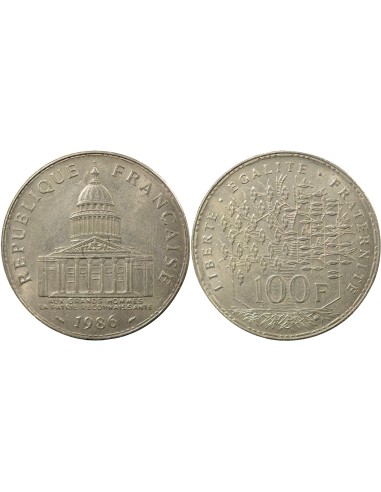 Pantheon 100 francs Argent 1986 Pessac