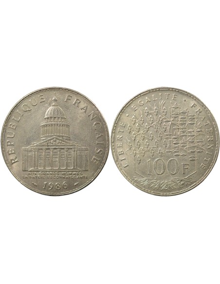 Pantheon 100 francs Argent 1986 Pessac