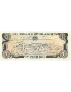 République dominicaine 1 Peso Oro - 1988 - Remplacement - P.126 1 peso oro 1988 2
