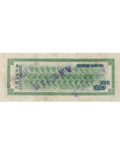 Tahiti 100 Francs - ND (1943) - Annulé - P.17a 100 francs 1943 2