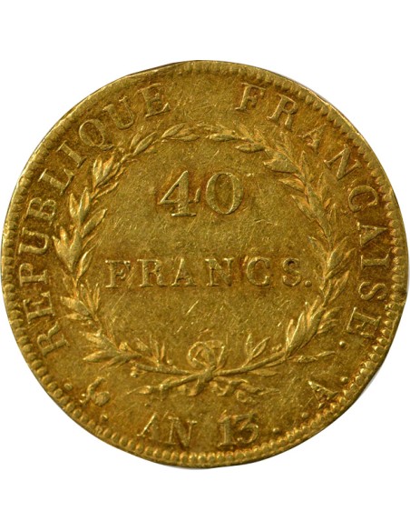 Roi d'Italie Napoléon Ier - 40 Francs Or