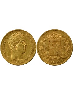Charles X Charles X - 40 Francs Or - 1830 A Paris 40 francs Or 1830 A - Paris