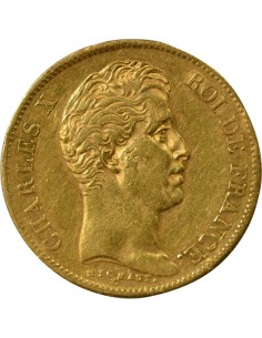 Charles X Charles X - 40 Francs Or - 1830 A Paris 40 francs Or 1830 A - Paris 2