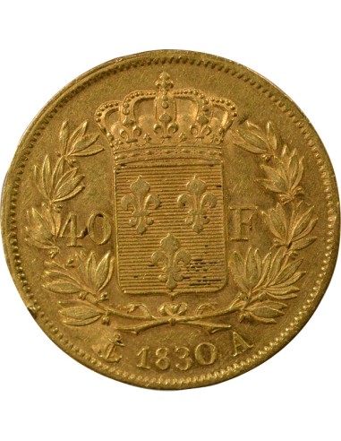 Charles X Charles X - 40 Francs Or - 1830 A Paris 40 francs Or 1830 A - Paris