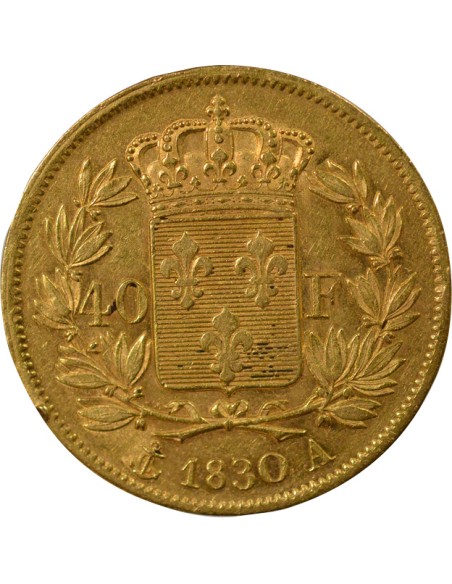 Charles X Charles X - 40 Francs Or - 1830 A Paris 40 francs Or 1830 A - Paris