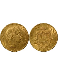 Napoléon III Napoléon III - 50 Francs Or