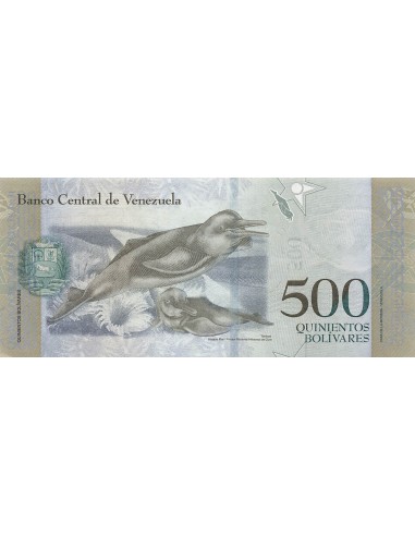 Venezuela 500 Bolivares - 2017 - Remplacement - P.94 500 bolivares 2017
