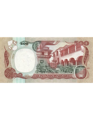 Colombie 500 Pesos Oro - 1990 - Remplacement - P.431 500 pesos oro 1990