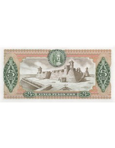 Colombie 5 Pesos Oro - 1979 - Remplacement - P.406 5 pesos oro 1979 2