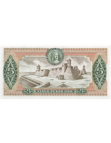 Colombie 5 Pesos Oro - 1979 - Remplacement - P.406 5 pesos oro 1979