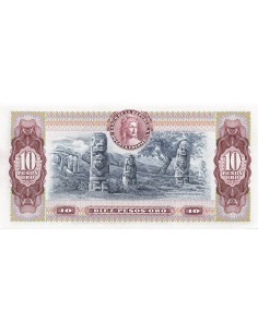Colombie 10 Pesos Oro - 1980 - Remplacement - P.407 10 pesos oro 1980 2